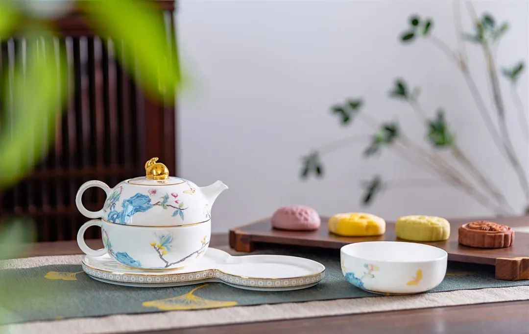 中秋礼丨一杯一器，，，，，承团圆美意